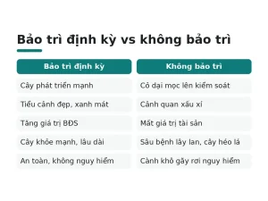 Bảo trì định kỳ vs không bảo trì