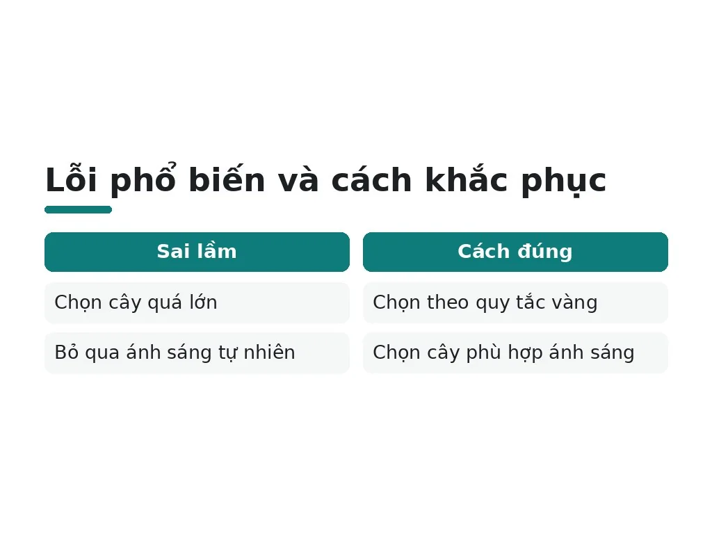 Lỗi phổ biến khi thiết kế sân vườn nhỏ